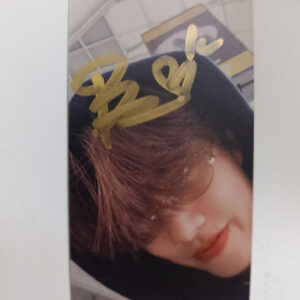 Photocard Benz autografado