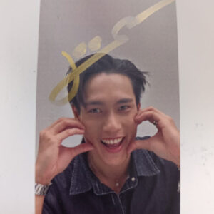 Photocard Lee autografado