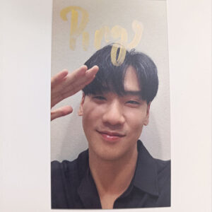 Photocard Ping autografado