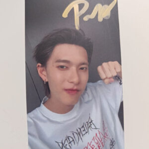 Photocard Pooh autografado